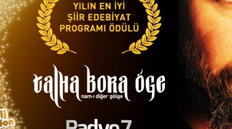 Yılın En İyi Şiir – Edebiyat Programı Ödülü Talha Bora Öge’ye