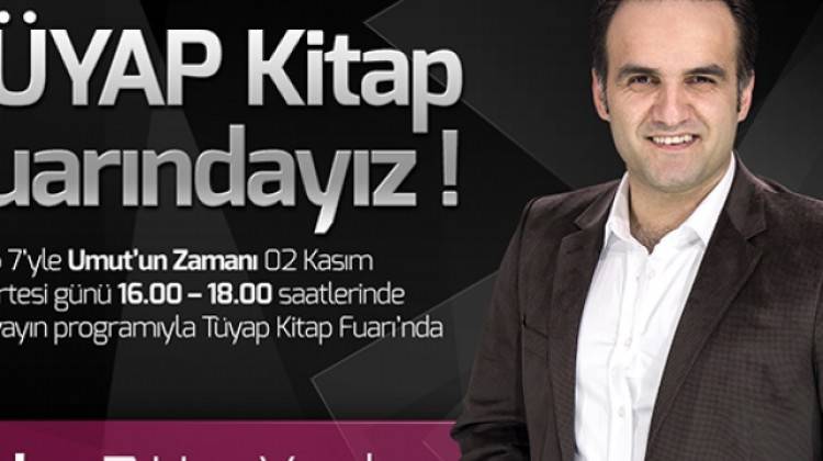 Umut Öztürk Tüyap Kitap Fuarında