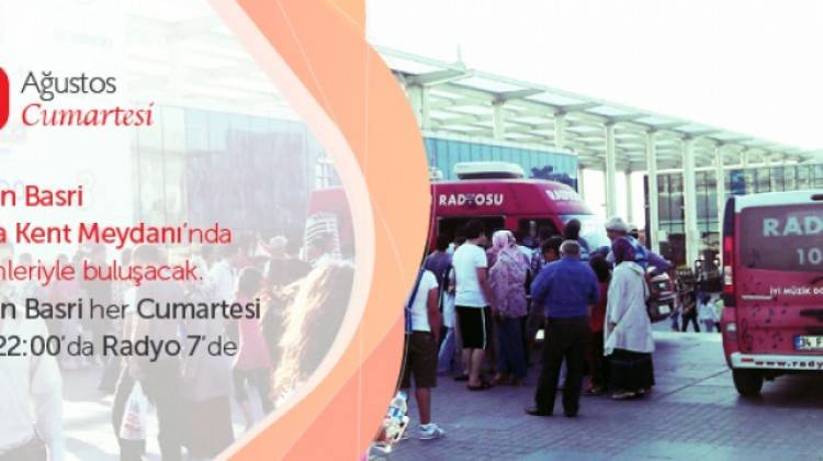 Hasan Basri, Bursa Kent Meydanı'nda sevenleriyle buluşacak