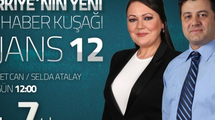 Türkiye'nin Haber Kuşağı ''Ajans 12'' Radyo 7'de