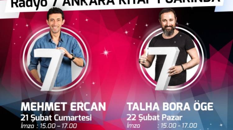 Radyo 7 Ankara Kitap Fuarı'nda
