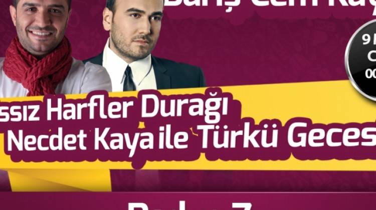 Necdet Kaya en güzel türküleriyle Issız Harfler Durağı’nda,