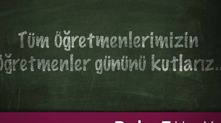 Tüm öğretmenlerimizin Ögretmenler Gününü Kutları