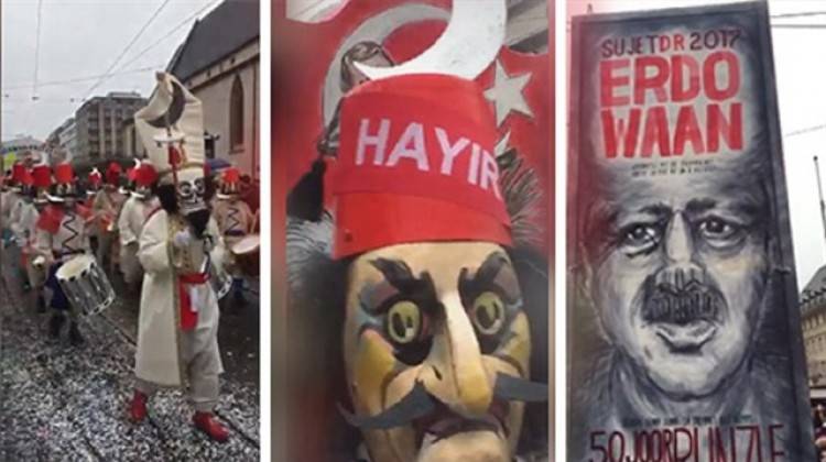  Türkiye karşıtı çirkin gösteri