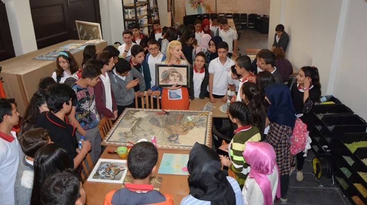 Gaziantep'in en büyük Mozaik Eğitim Merkezi açıldı