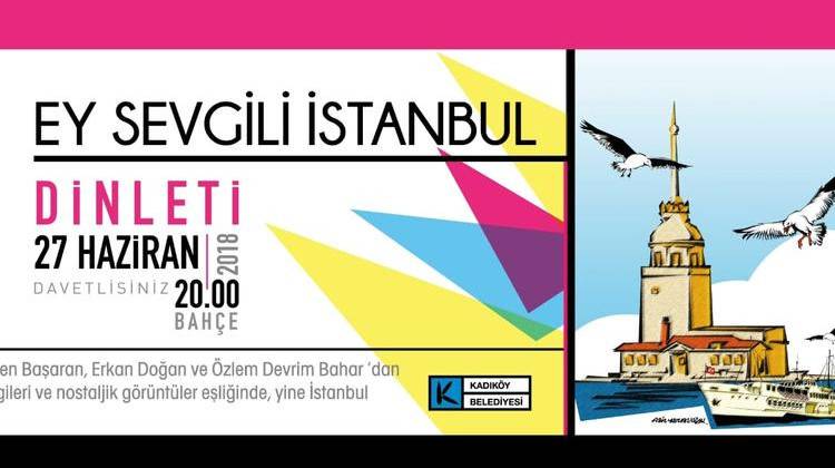 Ay ışığında şiir, müzik ve İstanbul