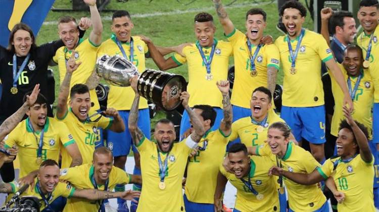 Copa America'da şampiyon Brezilya!
