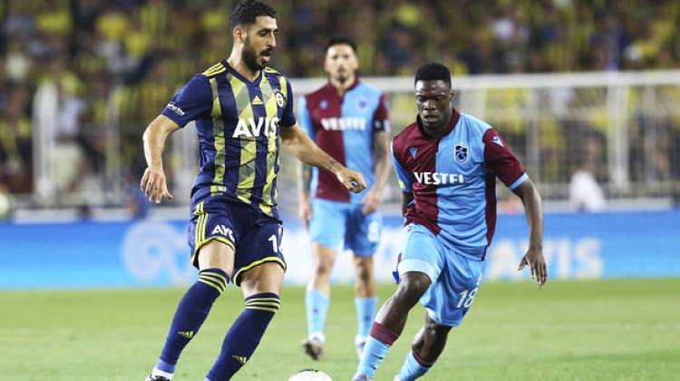 F.Bahçe - Trabzonspor maçında gülen yok!