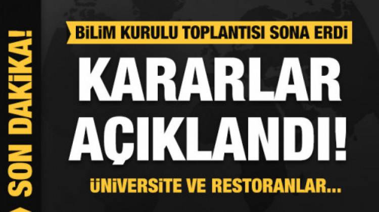 Bakanlar Kurulu Toplantısı Sonrası Karar Açıklandı