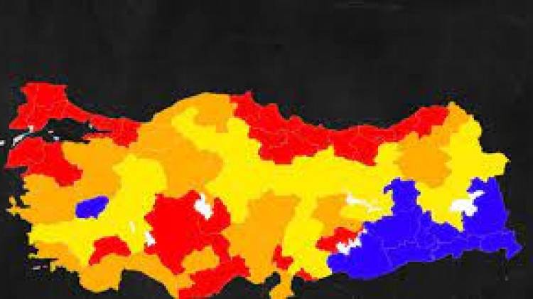 Türkiye'nin risk haritasında 38 il kırmızıya döndü! İşte il il rakamlar...  
