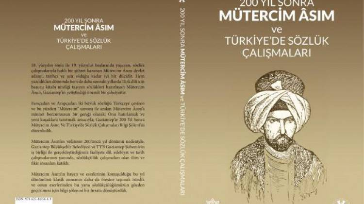  Gazikültür A.Ş. Mütercim Asım’ın çalışmalarını kitaplaştırdı