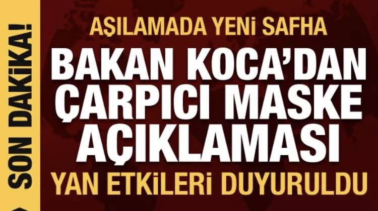 Bakan Koca’dan Flaş Açıklamalar