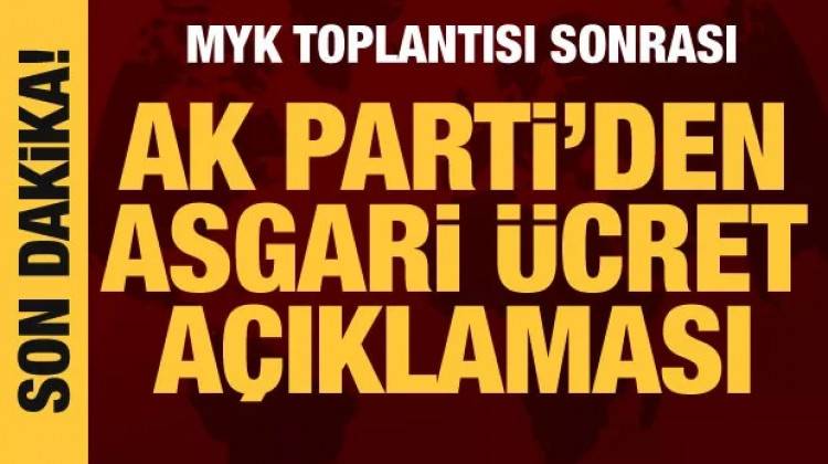 AK Parti Sözcüsü Ömer Çelik, AK Parti MYK toplantısı sonrası açıklamalarda bulundu. 
