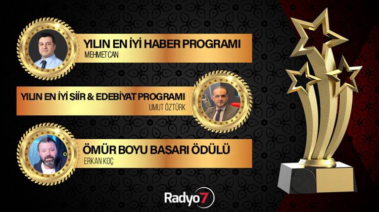  13 Şubat Dünya Radyo Günü’nde Radyo7 Programcılarına Ödül Yağdı