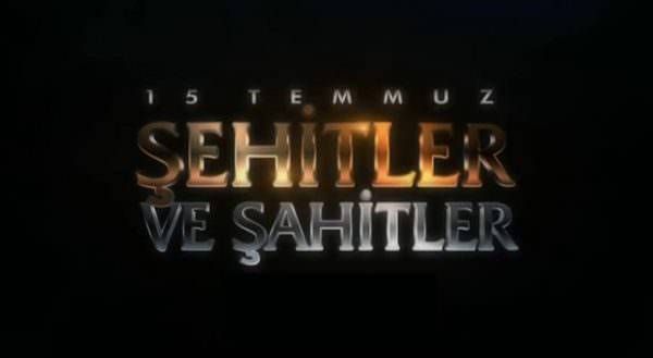 'ŞEHİTLER VE ŞAHİTLER'